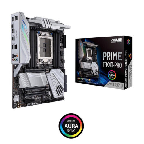 Asus Prime Trx40-Pro Strx4 Amd Trx40 Ddr4 Sata 6Gb/S Rgb Atx Amd Motherboard