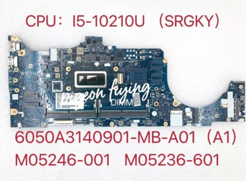M05246-601/001 For Hp Laptop Motherboard Zfirefly15 850 G7 With I5-10210U Cpu