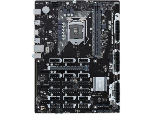 19-Gpu System Board For Asus B250 Mining Expert Lga1511 32G Ddr4 3X 24-Pin Board