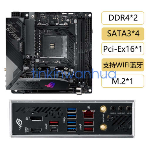 For Asus Rog Strix X570-I Gaming Socket Am4 Ddr4 Dp+Hdmi Motherboard