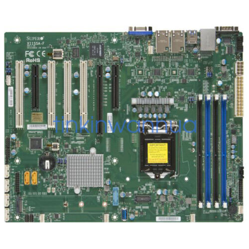For Supermicro X11Ssa-F Intel C236 Chipset Lga1151 Ddr4 Atx Server Motherboard