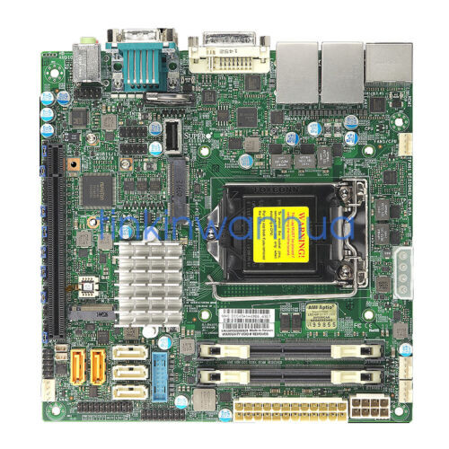 For Supermicro X11Ssv-Q Single Socket H4 Lga 1151 Mini-Itx Server Motherboard