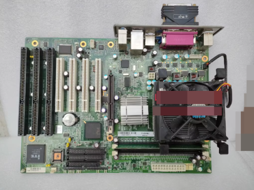 1Pc   Used   Ip-4Gvi83 Rev?3.0 Motherboard With Cpu Memory Fan