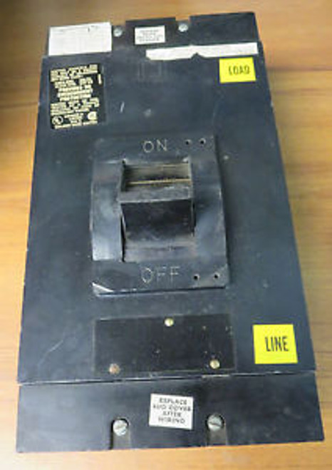 Square D LAL36000 Molded Case Switch 400 Amp