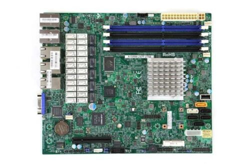 Supermicro A1Srm-Ln7F-2758 Motherboard Matx Intel Atom C2758 Soc Full Warranty