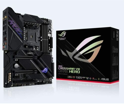 Asustek Amd X570 Am4 Motherboard Rog Crosshair Viii Dark Hero [Atx]