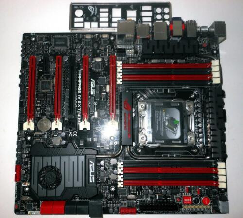 Asus Rog Rampage Iv Extreme Intel X79 Corei7 Xeon Socket Lga2011 Motherboard New