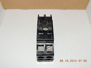 USED Zinsco QC100 Replacement Breaker Type QCAL 2p 100a