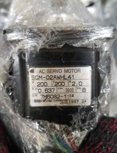 1Pcs Used  Sgm-02Awhl41   Shipping Dhl