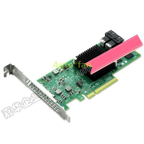 For Lsi 12G Hba Pcie3 9300-8I Sas3008 Expansion Card Sas/Sata Pass-Through Card