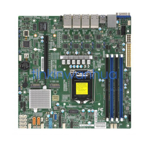 For Supermicro X11Scm-Ln8F Single Socket Lga-1151 Microatx Server Motherboard