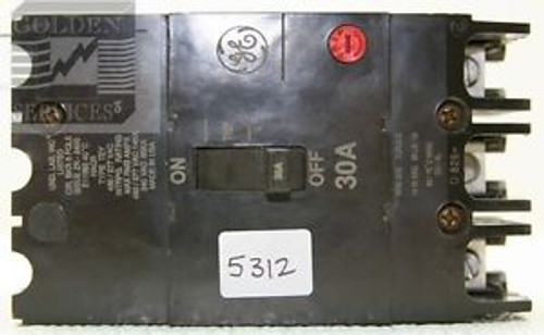 GE E11592 Circuit Breaker 30A 480VAC 3P