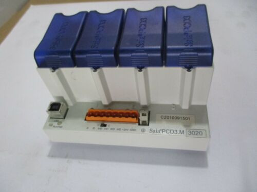 Saia Burgess Pcd3.M 3020 Pcd3.M3020 24Vdc Processor Unit