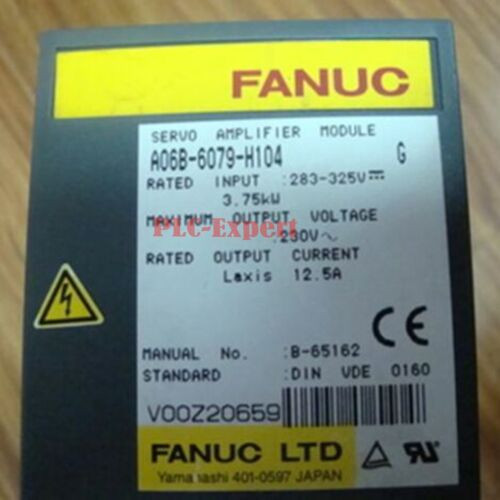 Used 1Pc A06B-6079-H104 Brand Tested Fully A06B6079H104 Fast Delivery Fa9T