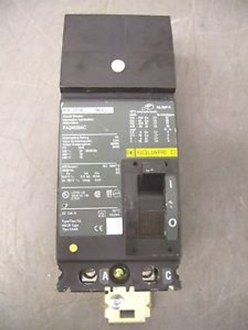 SQUARE D I-LINE CIRCUIT BREAKER CATFA24020AC 20A/480V/2POLE