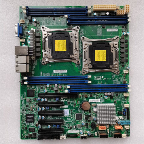 Supermicro X10Drl-Ln4 Motherboard Intel C612 Lga2011 Xeon E5-2600 V3V4 Ecc Ddr4