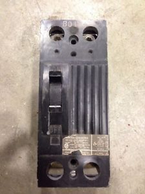 200 Amp General Electric GE TQD22200 2 Pole 200A 240v Circuit Breaker Used