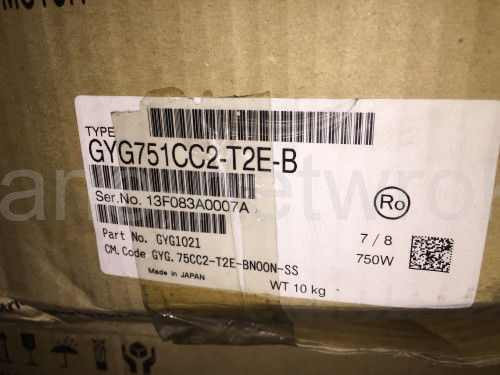 1Pc New      Servo Motor Gyg751Cc2-T2E-B