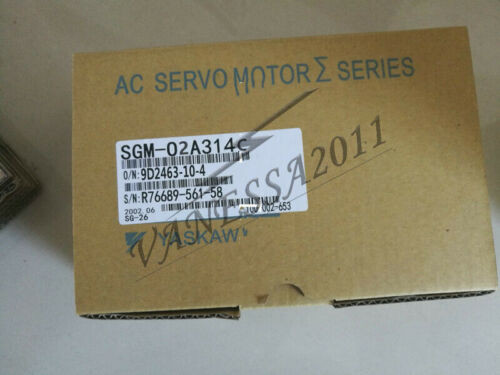 1Pc New In Box Yaskawa Ac Servo Motor Sgm-02A314C Sgm02A314C