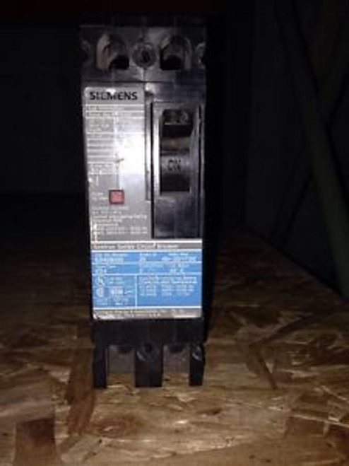 ED42B020   SIEMENS 20 AMP, 480 VOLT, 2-POLE