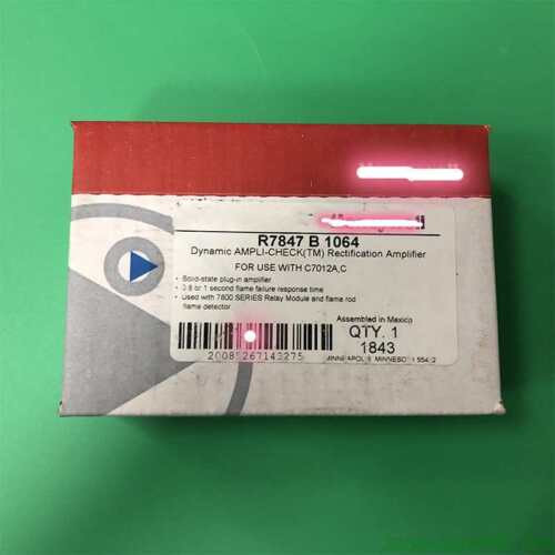 One Flame Amplifier R7847B1064 ( With Warranty)