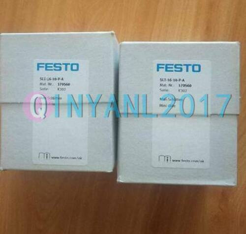 1Pcs New Festo Slt-16-10-P-A 170560 Slider Drive