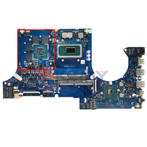 For Asus Fx706 Fx706He Fx506Hc Fx506He Motherboard W/ I5 I7 I9 Cpu Mainboard Dis