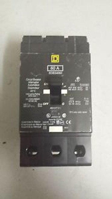 Square D - EDB34060 - 60 A Circuit Breaker