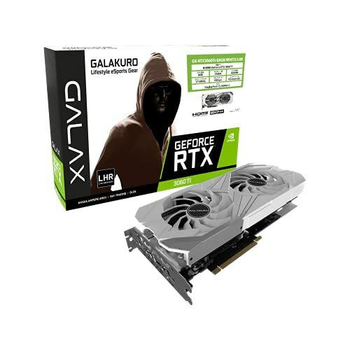 Kuroutoshikou Graphic Board Nvidia Geforce Rtx3060Ti Gddr6 8Gb Galakuro Gaming