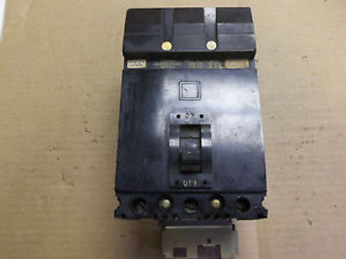 Square D FA FA36100 100  amp 3 pole 600v circuit Breaker black style chipped