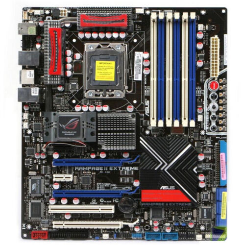 For Asus Rampage Ii Extreme Motherboard Lga1366 Ddr3 Mainboard Tested Ok