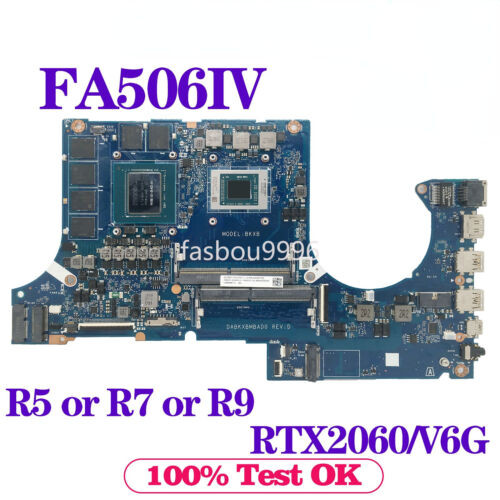 Fa506 For Asus Tuf A15 Fa706 Fa506Iu Fa506Iv Fx506I Fa506Ii Fa506Ih Motherboard