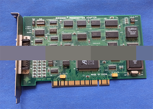 1Pc Used  Industrial Computer Data Acquisition Card Rip2000C Imagesetter Adapter