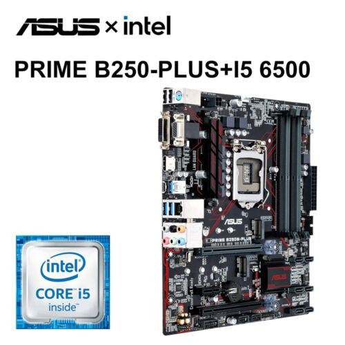 Prime B250-Plus +Intel I7 7700 Cpu Set Lga 1151 Motherboard Asus Mainboard Ddr4