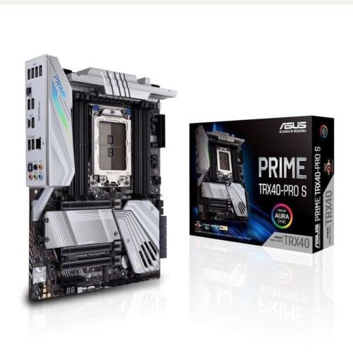 Asus Prime Trx40-Pro S Strx4 Amd Trx40 Atx Ddr4 Sata 6Gb/S Amd Motherboard