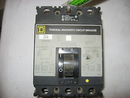 THERMAL-MAGNETIC CIRCUIT BREAKER 30A 480V FAL34030