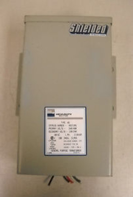 USED EGS Hevi Duty Transformer HS1F2AS 240/480V 120/240V 1PH USED