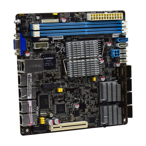 Asus P9A-I/C2750/Sas/4L Motherboard Mini-Itx Intel Atom Socket C2750 Ddr3 Sata3