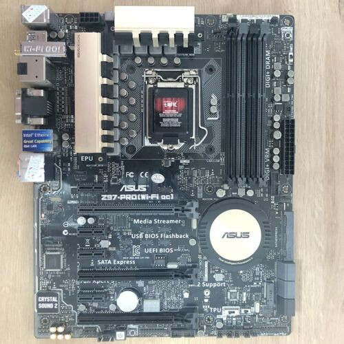 For Asus Z97-Pro(Wi-Fiac)   Z97 Motherboard  Lga 1150 Ddr3