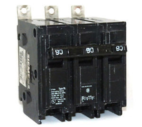 ITE Siemens B390 90A 3-Pole 240V Circuit Breaker