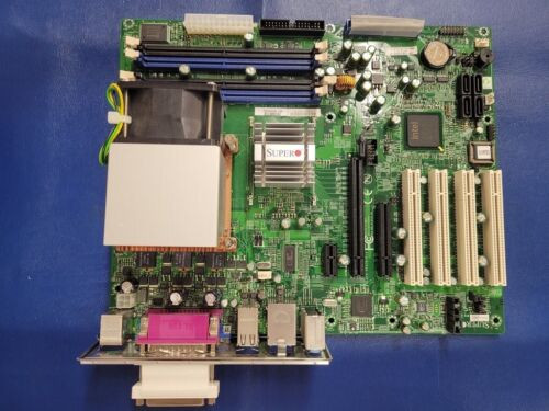 Supermicro Industrial Pentium 4 Pdsla-Si011 Rev 1.01 Motherboard/W Cpu 2.8Ghz