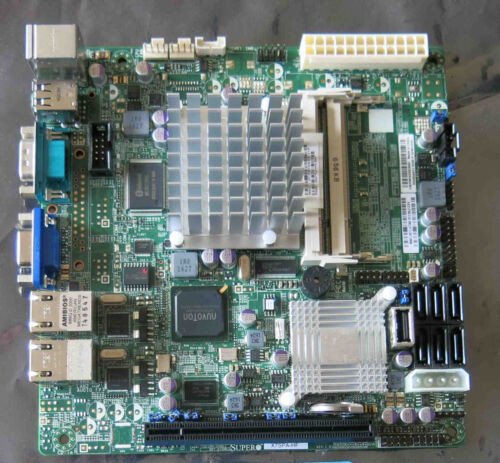 New  Supermicro X7Spa-Hf Mini Itx Server Motherboard