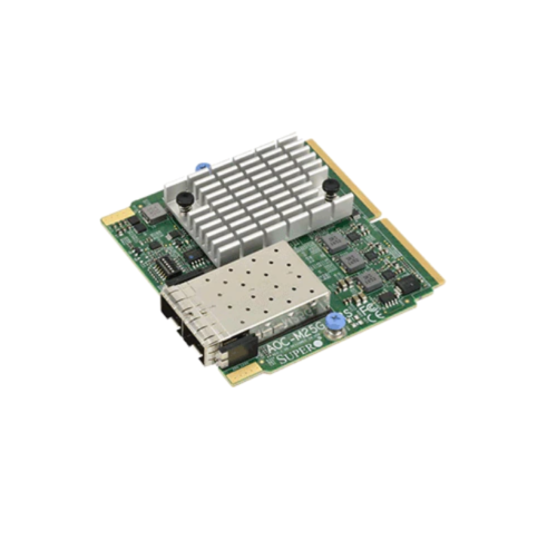 Supermicro Aoc-M25G-I2Sm Siom, Dual-Port 25Gbe With 2 Sfp28 Ports Based On Intel