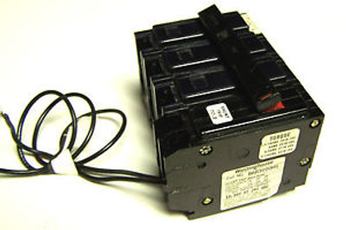 Westinghouse BA Type Circuit Breaker w/Shunt 100A, 3P Cat BAB3100HS ...  D-115