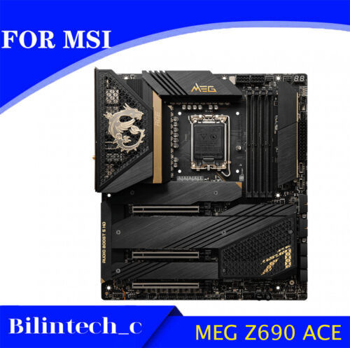 For Msi Meg Z690 Ace Motherboard 128Gb Lga1700 Lga1200 Z690 Ddr5