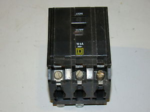 Square D - 40A QO 3 Pole Plug In Circuit Breaker