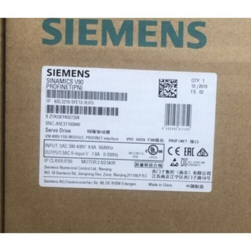 1Pcs New  6Sl3210-5Fe12-0Uf0