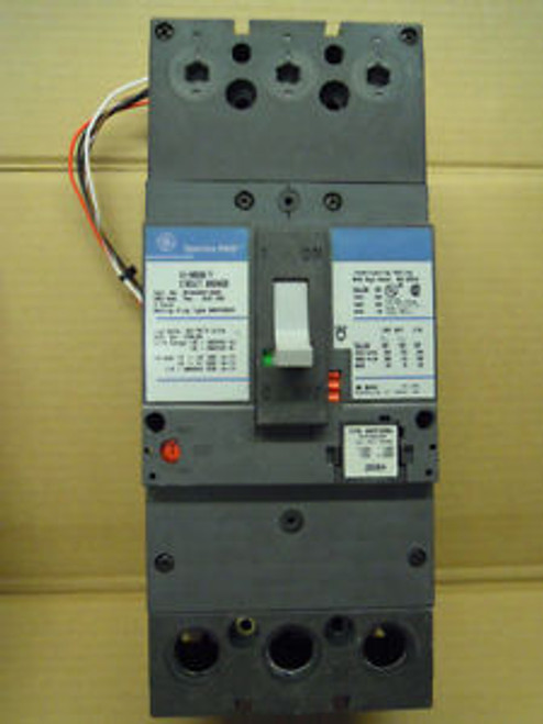 GE Spectra RMS Hi-Break SFHA36AT0250 with Shunt Trip 250Amp 600V