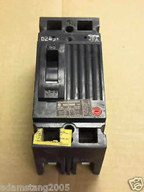 GE TED TED124090 90 amp 2 pole Circuit  Breaker