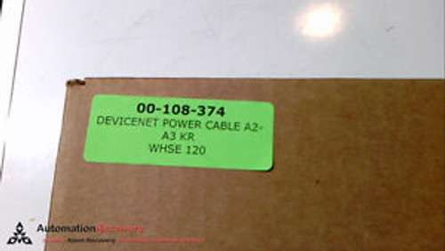 Kuka 00-108-374 Devicenet Power Cable A-2, New